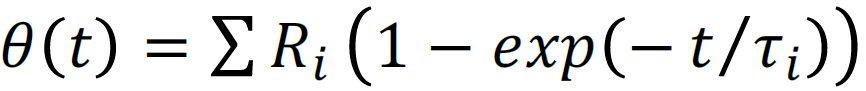 熱網(wǎng)絡(luò)中溫度隨著時間變化的數(shù)學(xué)表達式